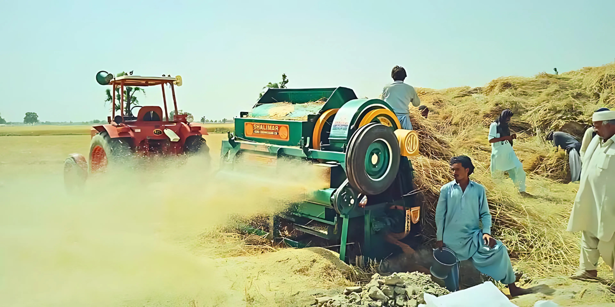 wheat thresher
